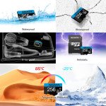 Wholesale Original ADATA 256GB High-Speed 100MB/s Micro SD Memory Card UHS-I SDXC for Data Storage and Transfer (256GB)